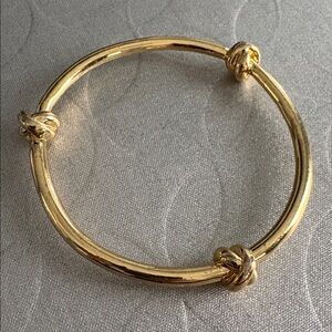RALPH LAUREN Nautical Knot Bangle Bracelet in Gold Colour